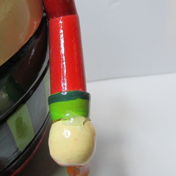 vtg Nanette Hilton Humpty Dumpty nutcracker Christmas decor 11 1/2" tall - Picture 8 of 11